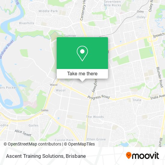 Ascent Training Solutions map