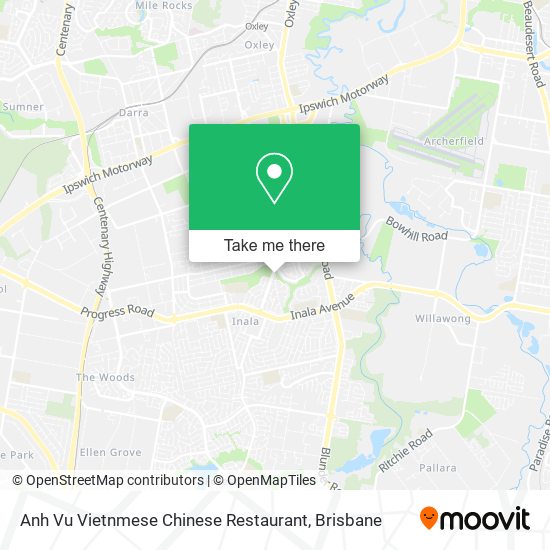 Mapa Anh Vu Vietnmese Chinese Restaurant