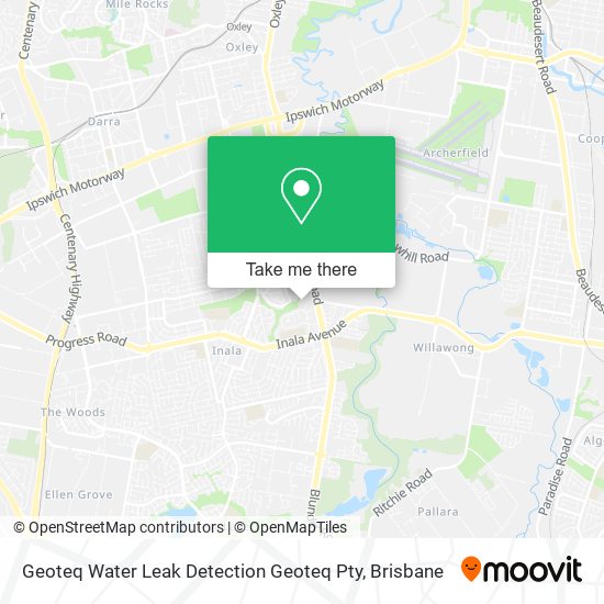 Geoteq Water Leak Detection Geoteq Pty map