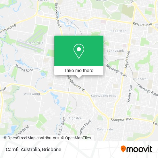 Camfil Australia map
