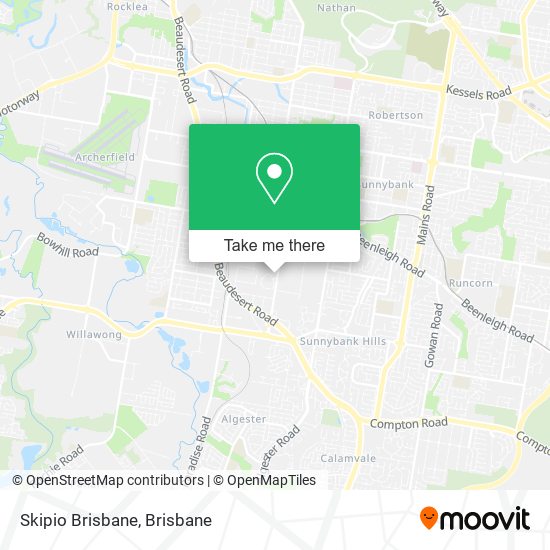 Skipio Brisbane map