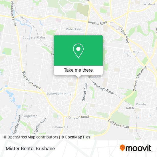Mister Bento map
