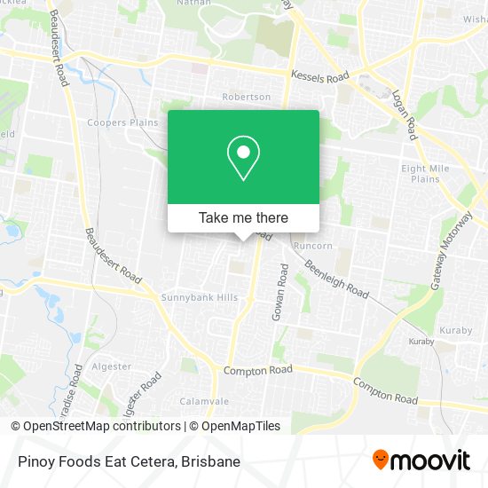 Pinoy Foods Eat Cetera map