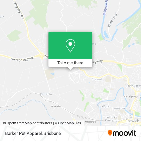 Barker Pet Apparel map