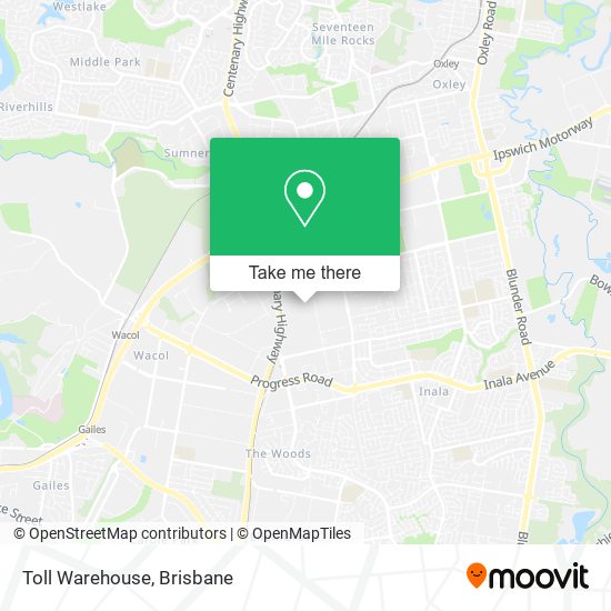 Toll Warehouse map