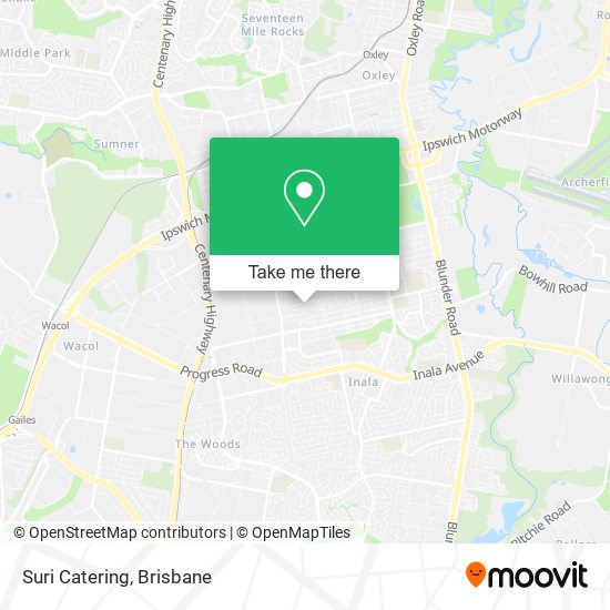 Suri Catering map