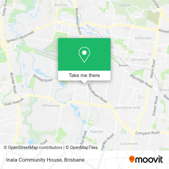 Mapa Inala Community House