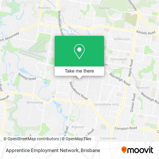 Apprentice Employment Network map