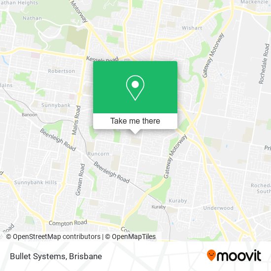 Bullet Systems map
