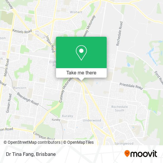 Dr Tina Fang map