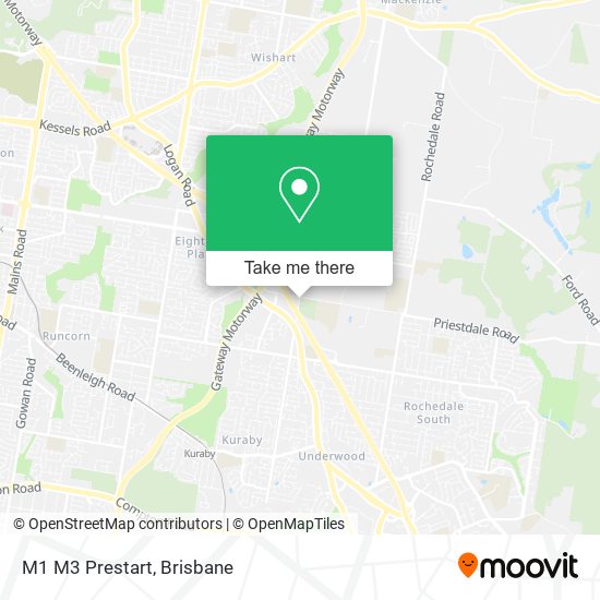 M1 M3 Prestart map