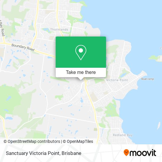 Sanctuary Victoria Point map