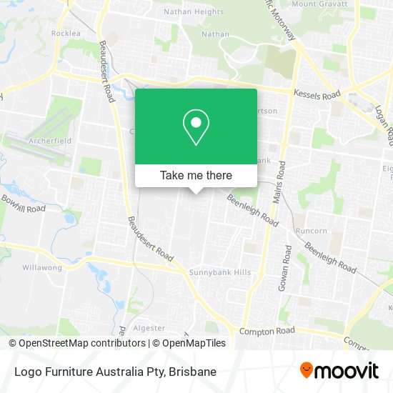 Logo Furniture Australia Pty map