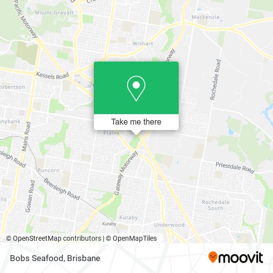 Bobs Seafood map