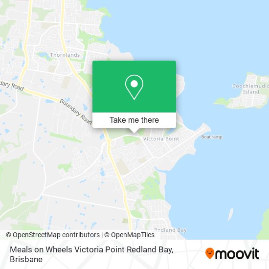 Meals on Wheels Victoria Point Redland Bay map