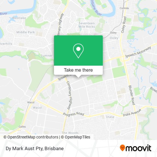 Dy Mark Aust Pty map