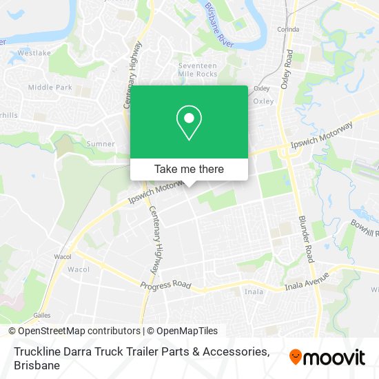 Truckline Darra Truck Trailer Parts & Accessories map