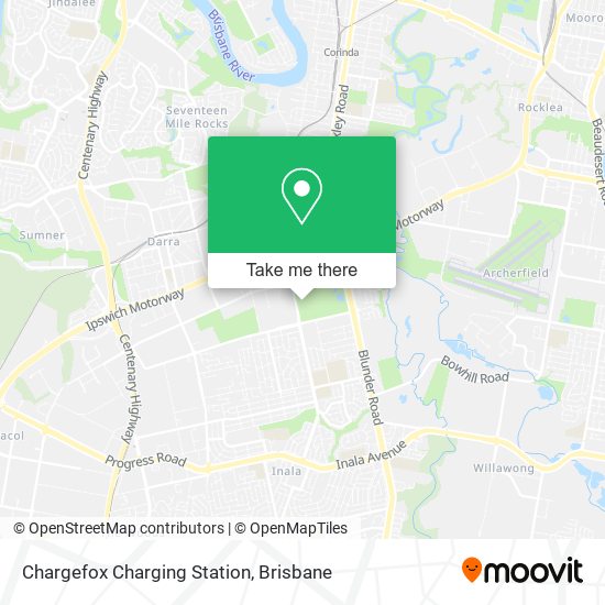 Chargefox Charging Station map