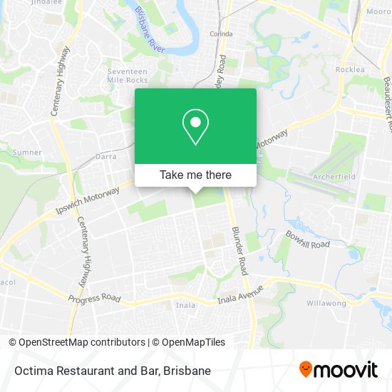 Octima Restaurant and Bar map