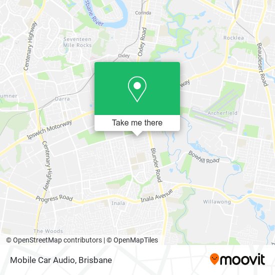 Mobile Car Audio map