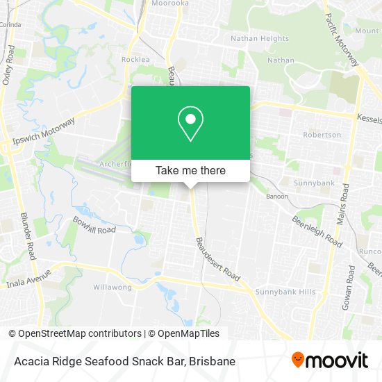 Acacia Ridge Seafood Snack Bar map