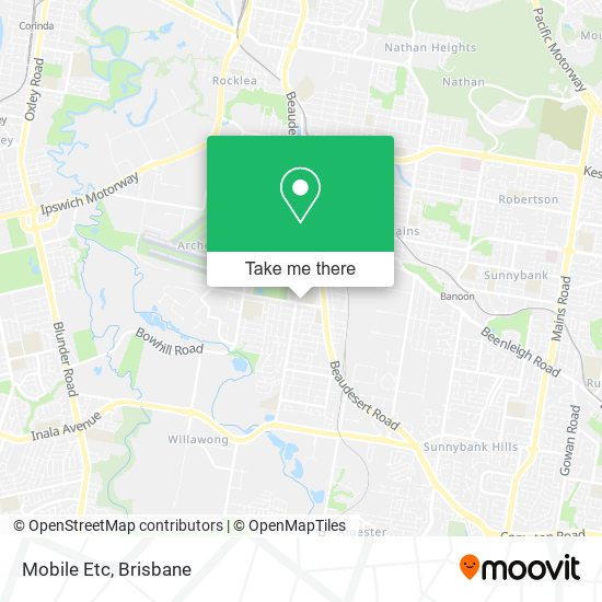 Mobile Etc map