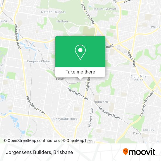 Jorgensens Builders map