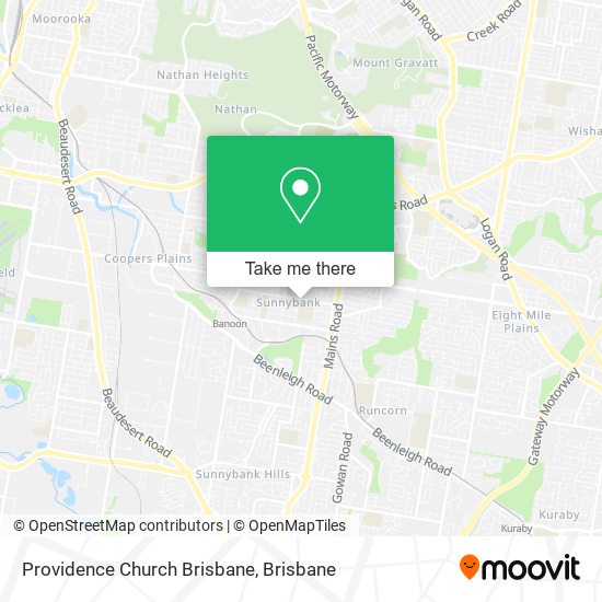 Providence Church Brisbane map