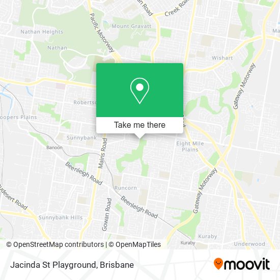 Jacinda St Playground map