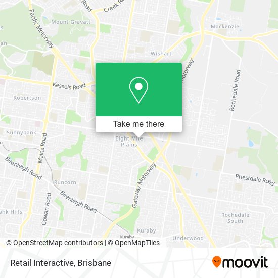 Retail Interactive map