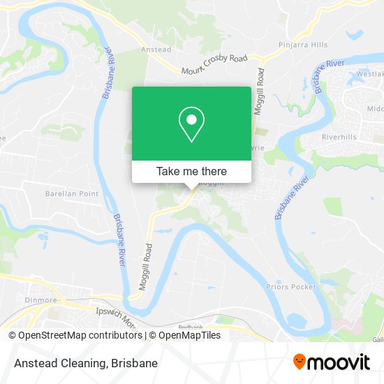 Anstead Cleaning map