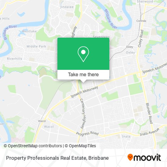 Property Professionals Real Estate map
