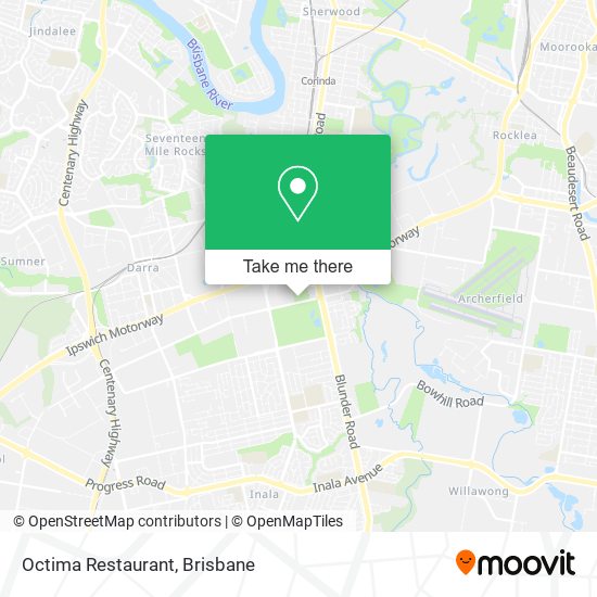 Octima Restaurant map