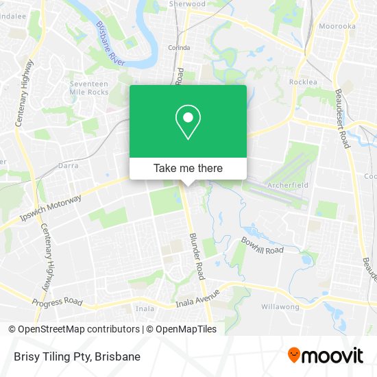 Brisy Tiling Pty map