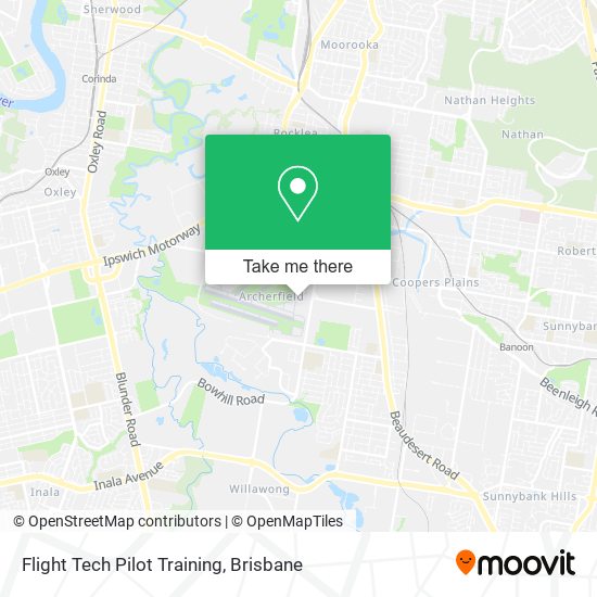 Flight Tech Pilot Training map