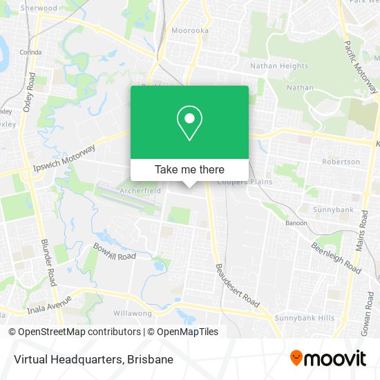 Virtual Headquarters map