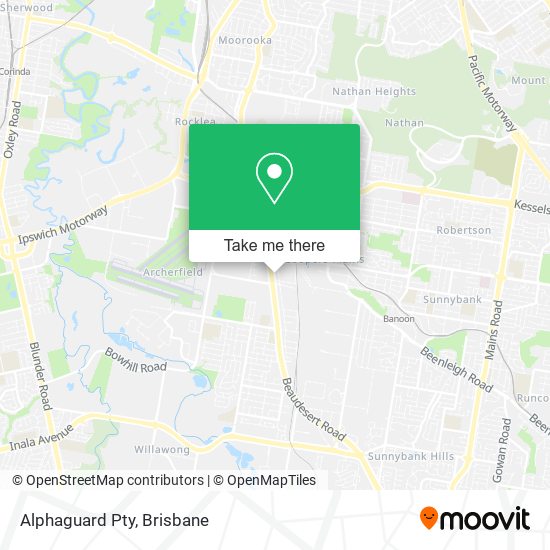 Alphaguard Pty map