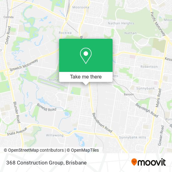 368 Construction Group map