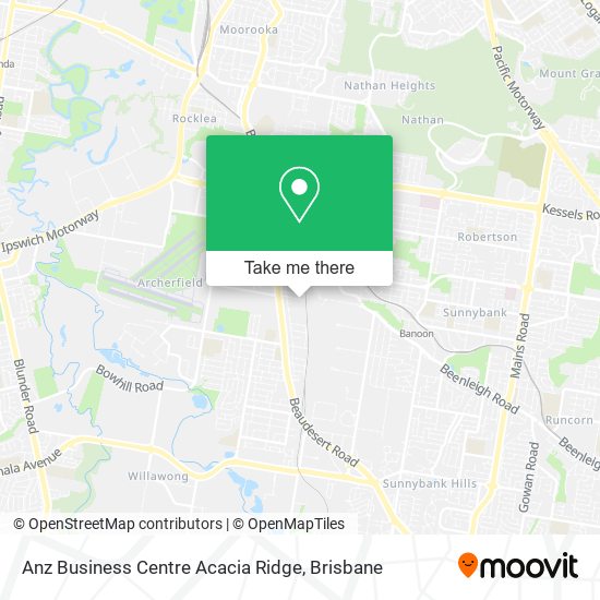 Anz Business Centre Acacia Ridge map