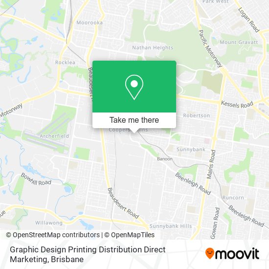 Graphic Design Printing Distribution Direct Marketing map