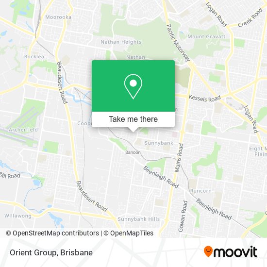 Orient Group map