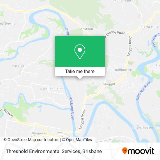 Threshold Environmental Services map