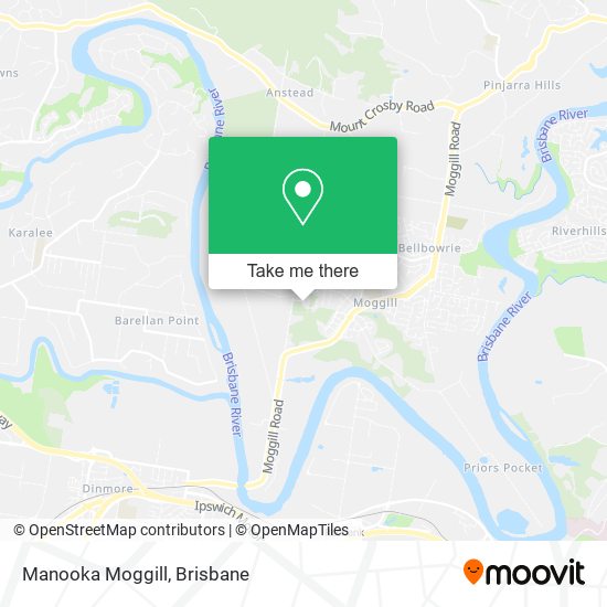 Manooka Moggill map
