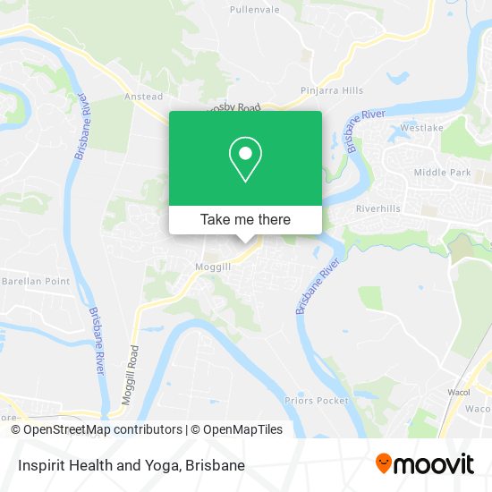 Inspirit Health and Yoga map