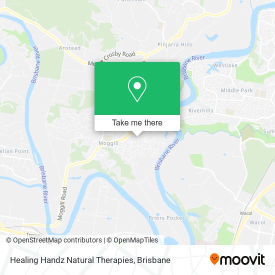 Healing Handz Natural Therapies map