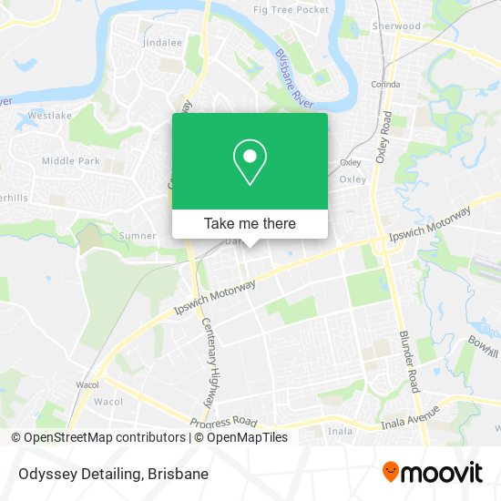 Odyssey Detailing map