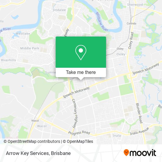 Arrow Key Services map