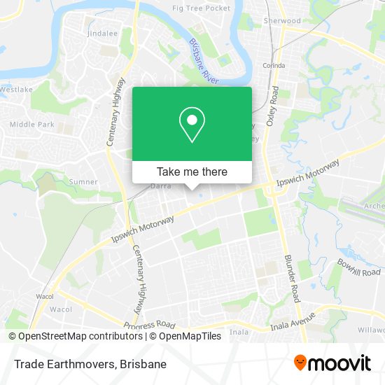 Trade Earthmovers map