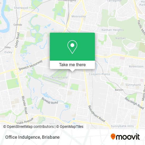 Office Indulgence map