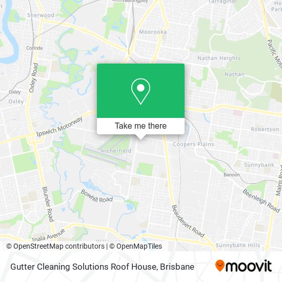 Gutter Cleaning Solutions Roof House map